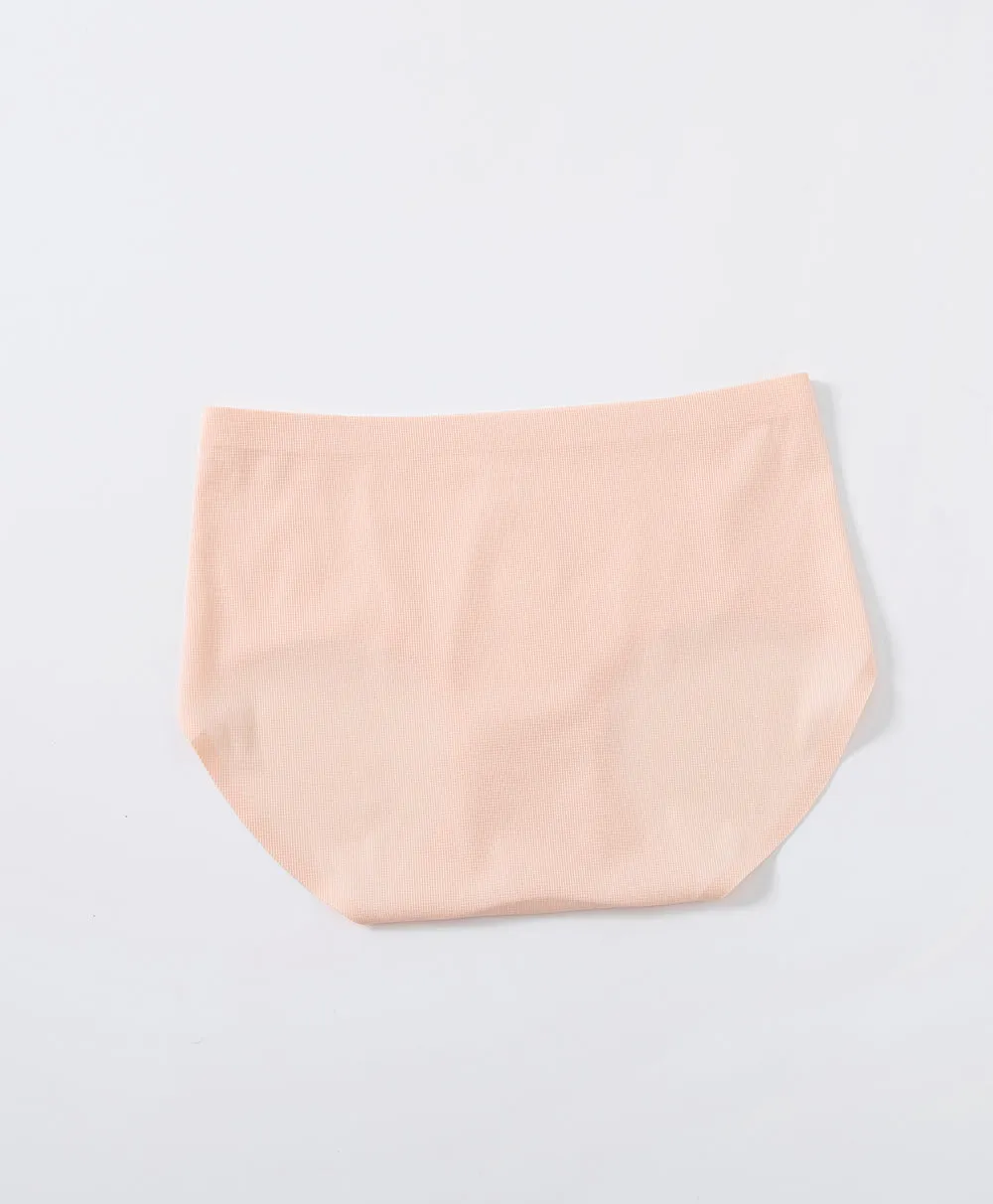 Pastel Soft Waffles Mid Waist Hipster Panties